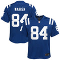 Youth Indianapolis Colts Tyler Warren Royal Team Game Jersey