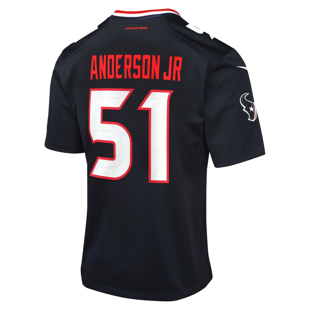 Youth Houston Texans Will Anderson Jr. Navy Game Jersey