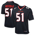 Youth Houston Texans Will Anderson Jr. Navy Game Jersey