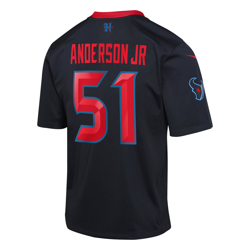 Youth Houston Texans Will Anderson Jr. Navy Game Jersey