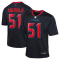 Youth Houston Texans Will Anderson Jr. Navy Game Jersey
