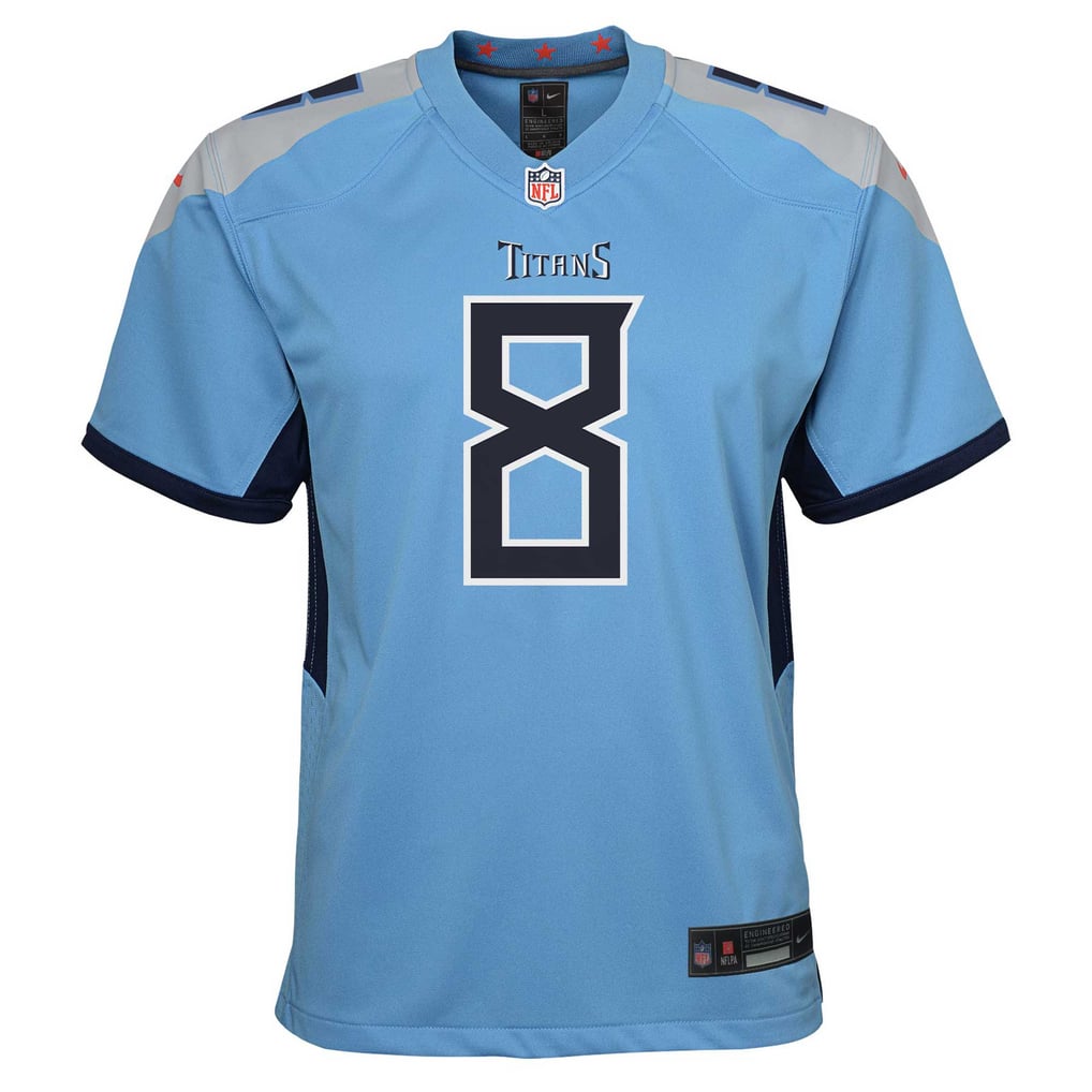 Youth Tennessee Titans Will Levis Light Blue Game Jersey