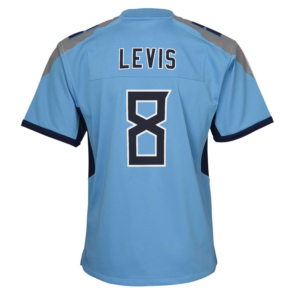 Youth Tennessee Titans Will Levis Light Blue Game Jersey