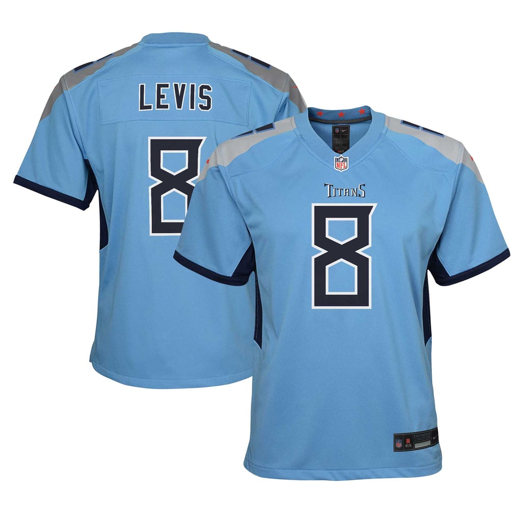 Youth Tennessee Titans Will Levis Light Blue Game Jersey