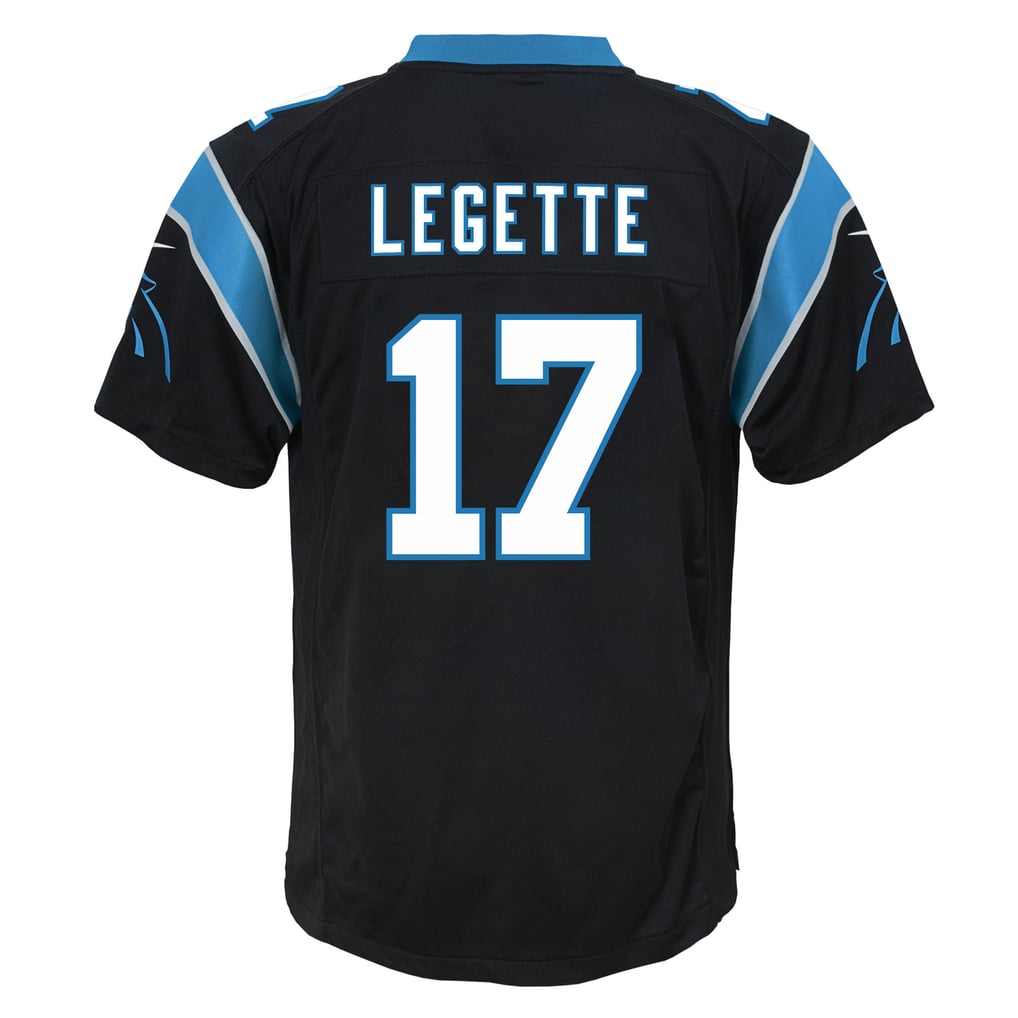Youth Carolina Panthers Xavier Legette Black Team Game Jersey