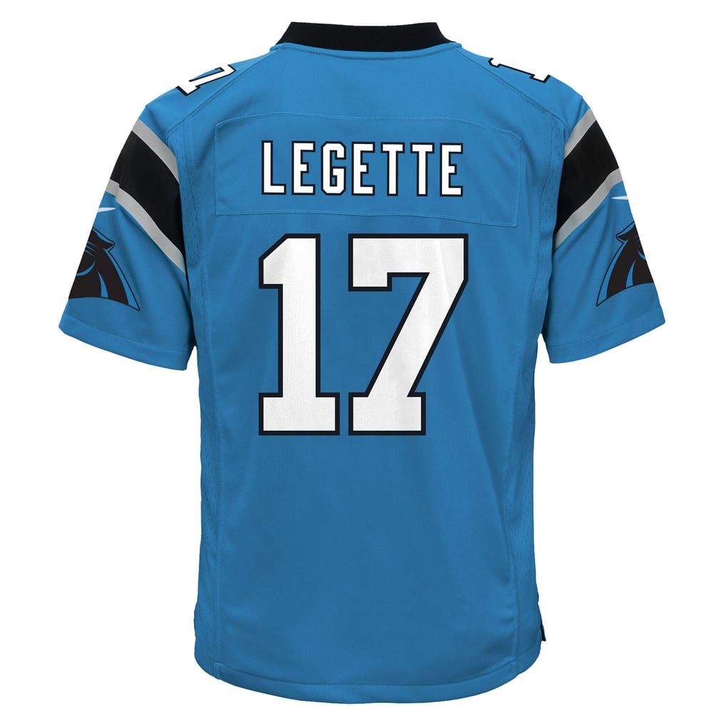 Youth Carolina Panthers Xavier Legette Blue Alternate Game Jersey